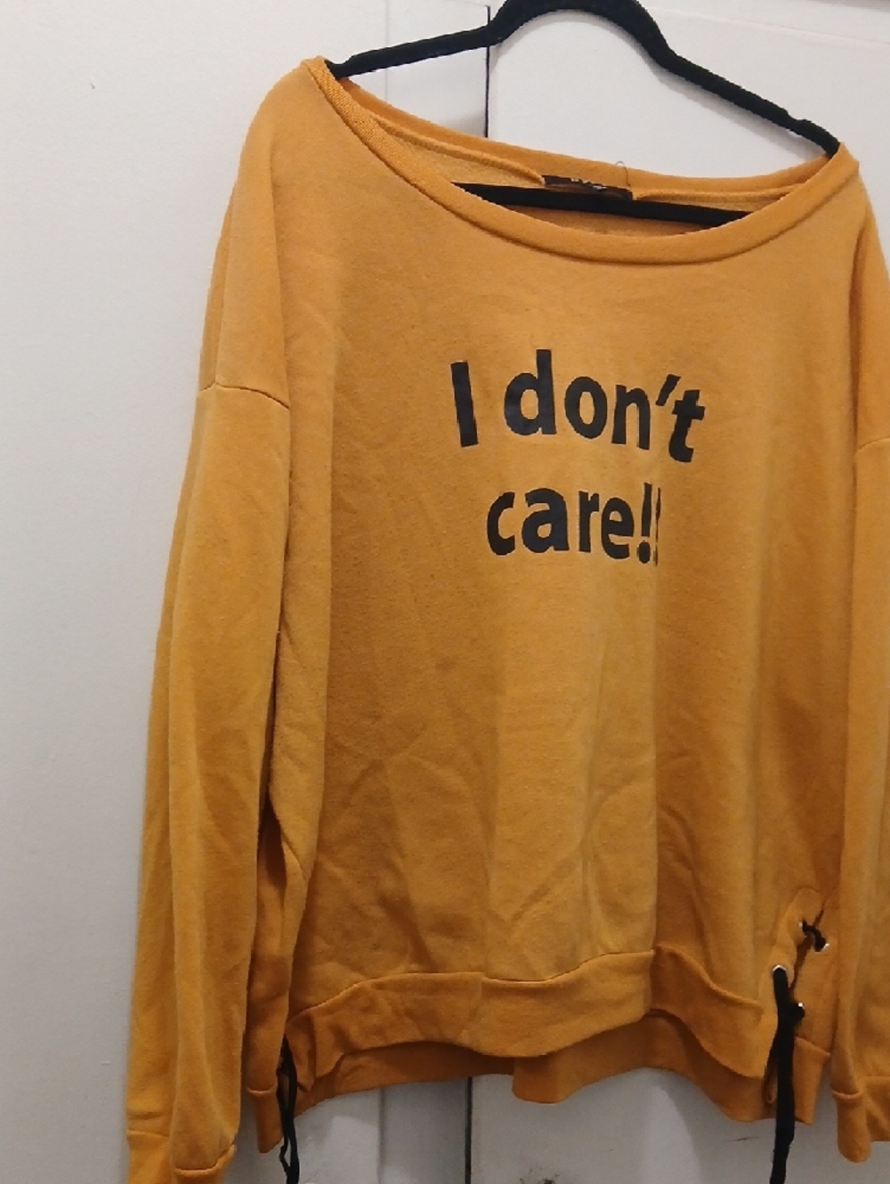 Hype Golden Yellow Pullover Sweatshirt - Picture 2 of 8
